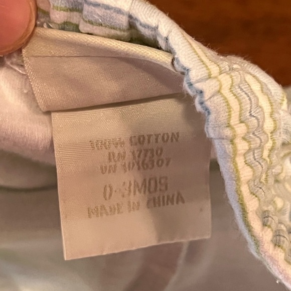 Two pairs of footed baby pants, size 0-3 months - Picture 7 of 7